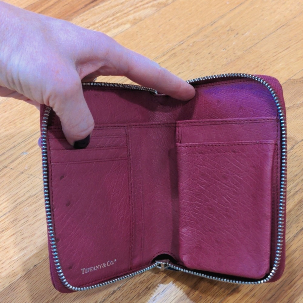 Tiffany & Co. Leather Zipper Wallet